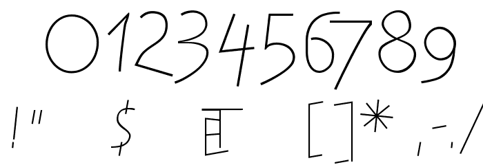 SteinAntik-Light Font OTHER CHARS
