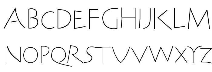 SteinAntik-Light Font LOWERCASE