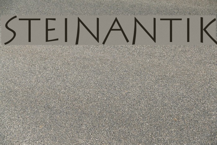 SteinAntik Font examples