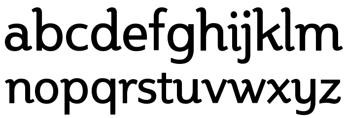 Steinem Unicode Font LOWERCASE