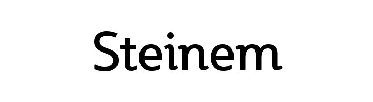 Steinem Font