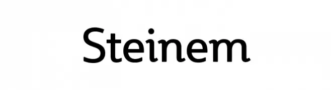 Steinem  تنزيل الخطوط