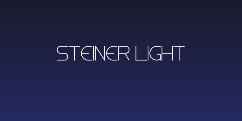 Steiner Light Social Header