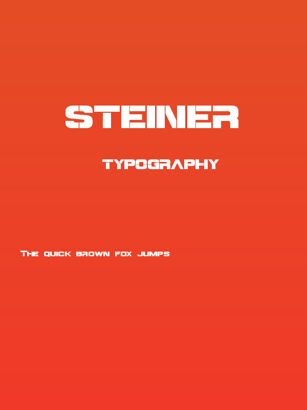 Steiner Poster