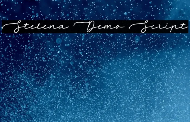 Stelena Demo Script Example 2