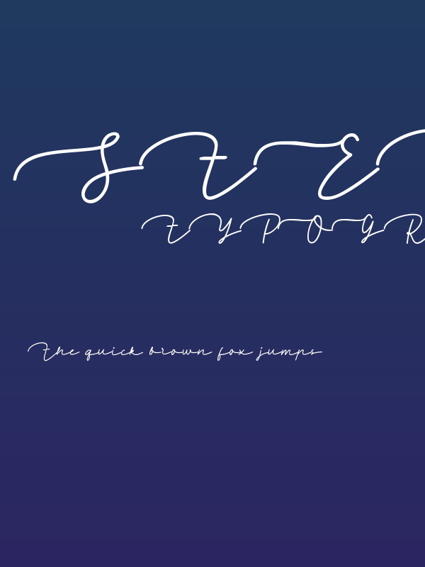 Stelena Demo Script Poster