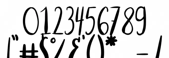 Stella Alpina Cutecaps Font OTHER CHARS