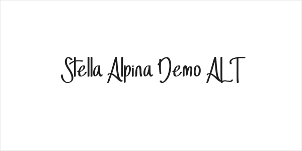 Stella Alpina Demo ALT Logo