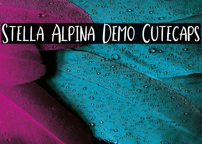 Stella Alpina Demo Cutecaps Example 1