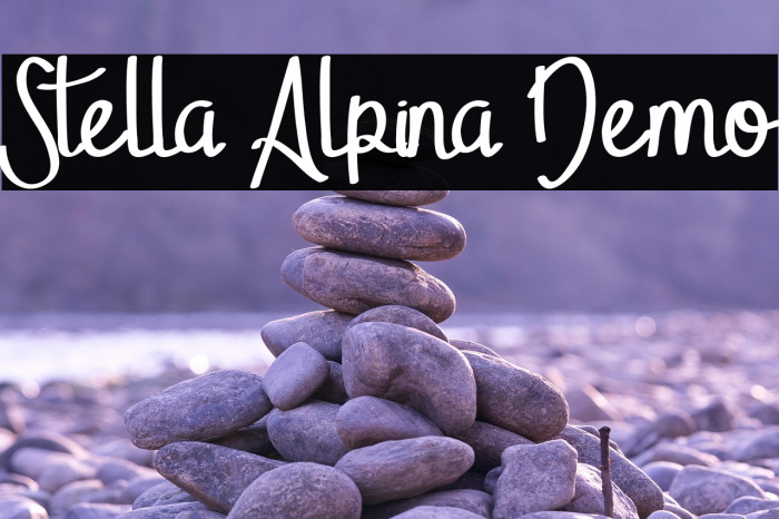 Stella Alpina Demo Example 2