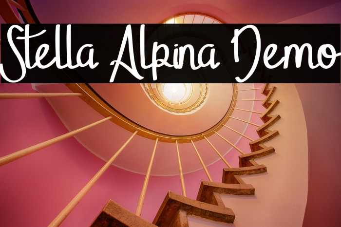 Stella Alpina Demo Example 3