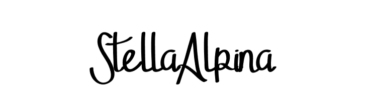 Stella Alpina फ़ॉन्ट