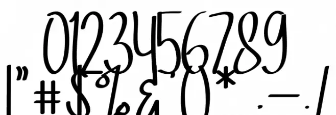 Stella Alpina Font OTHER CHARS