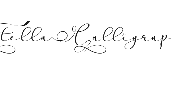 Stella Calligraphy Logo
