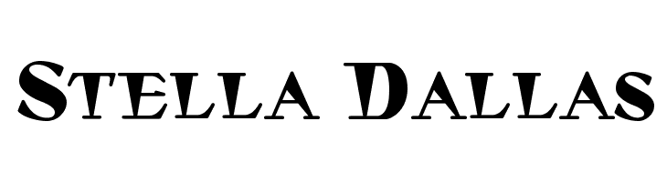 Stella Dallas  Descarca Fonturi Gratis