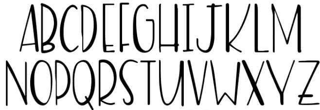 Stella Regular フォント 大文字