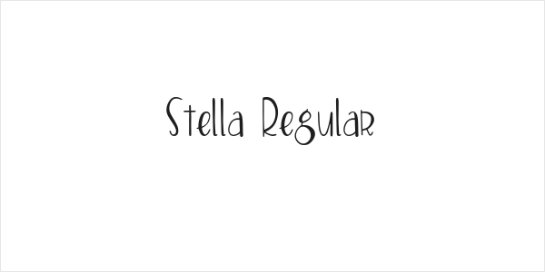 Stella Regular Logo