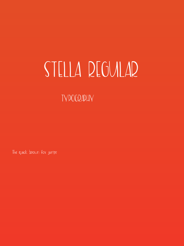 Stella Regular Poster