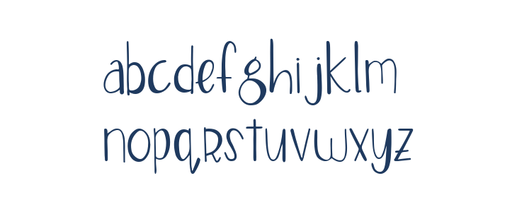 Stella Regular Lowercase