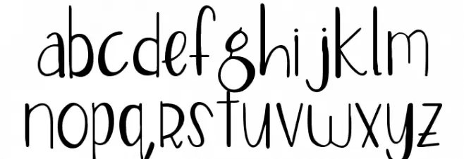 Stella Regular फ़ॉन्ट लोअरकेस