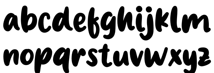Stella Violet Font LOWERCASE