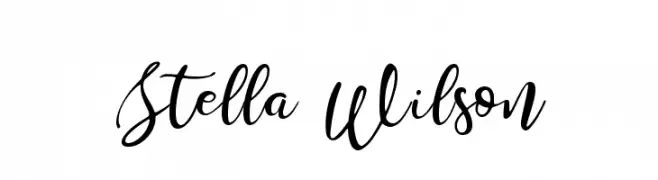 Stella Wilson  Frei Schriftart Herunterladen