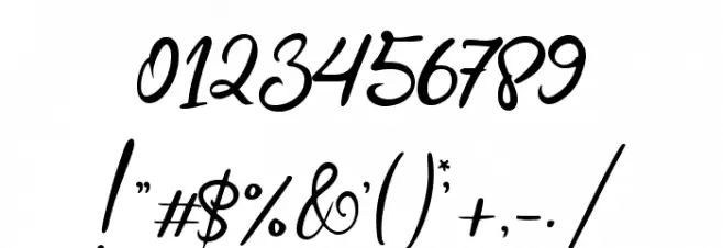 Stella Wilson Font OTHER CHARS