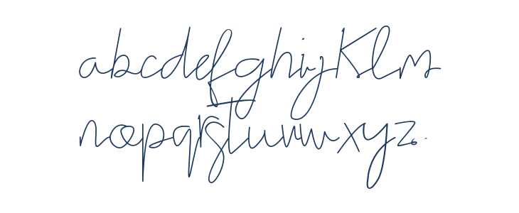 Stella signature Lowercase