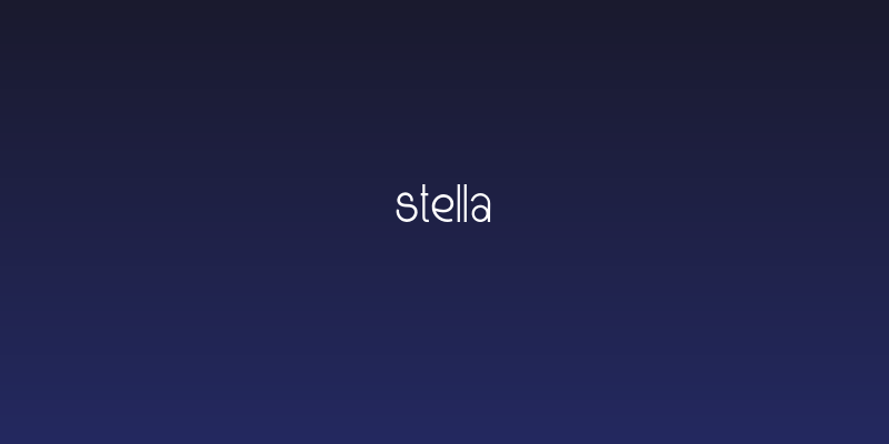 Stella Social Header