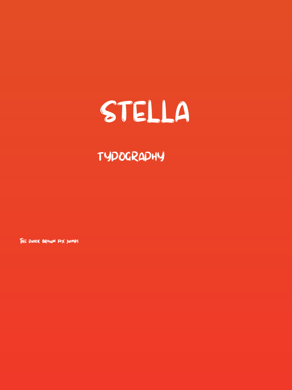 Stella Poster