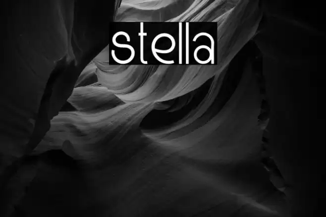 Stella Font examples