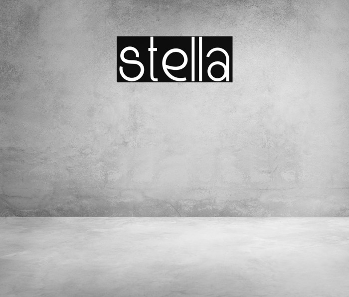 Stella Font examples