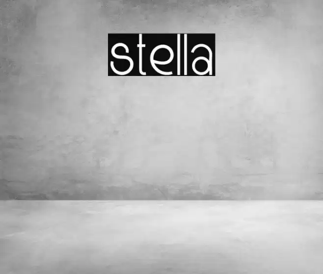 Stella Font examples