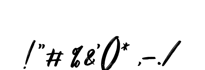 Stellani Alt Demo Font OTHER CHARS