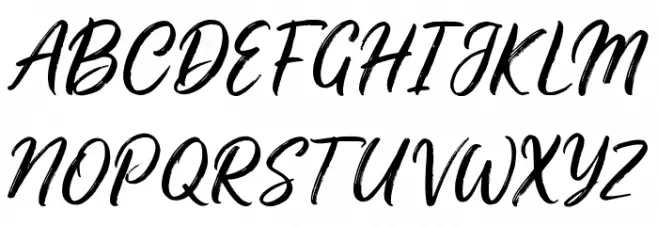 Stellani Alt Demo Schriftart Groß