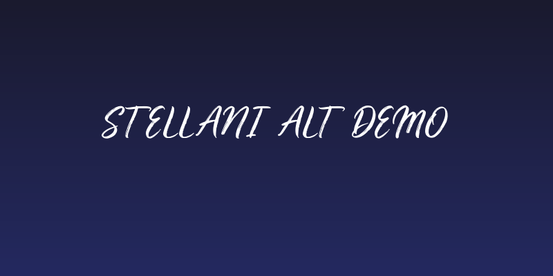 Stellani Alt Demo Social Header