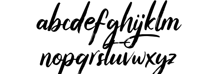 Stellani Alt Demo Font LOWERCASE