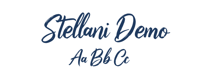 Stellani Demo Font Preview