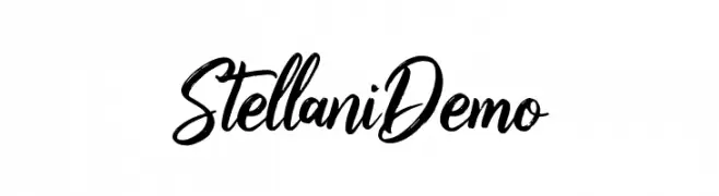 Stellani Demo  Скачать бесплатные шрифты