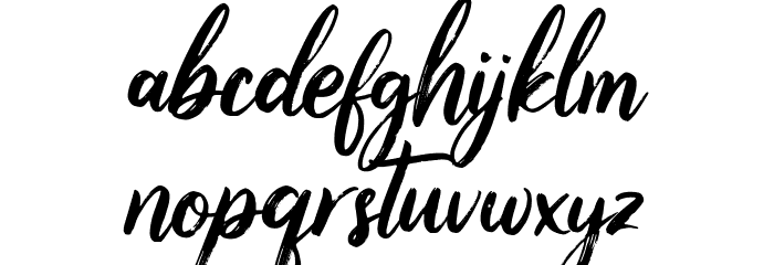 Stellani Demo Font LOWERCASE