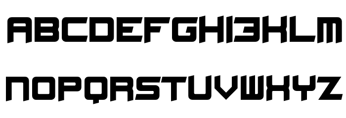 Stellar Kombat Font LOWERCASE