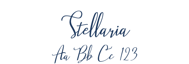 Stellaria Font Preview