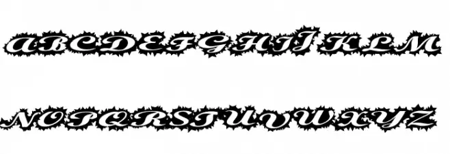 StellerScript フォント 大文字