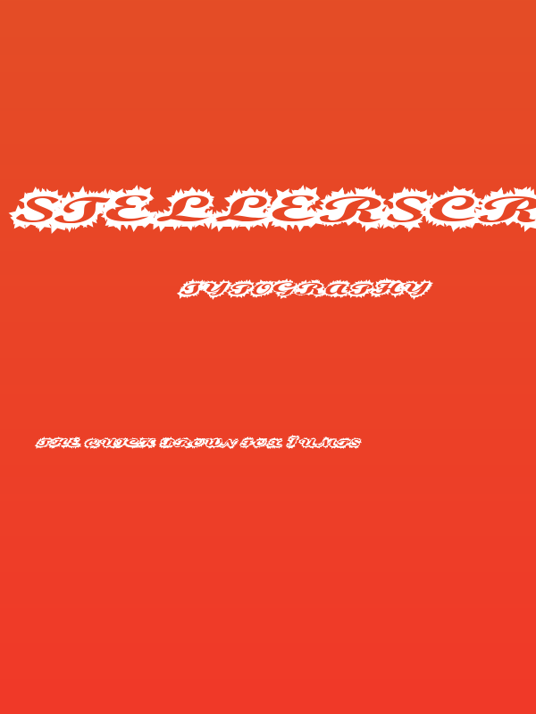 StellerScript Poster