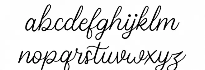 Stellina خط أحرف صغيرة