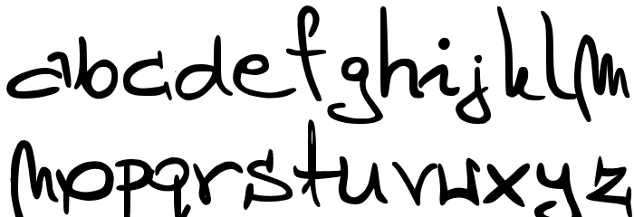 Stellina Font LOWERCASE