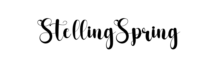 Stelling Spring  baixar fontes gratis