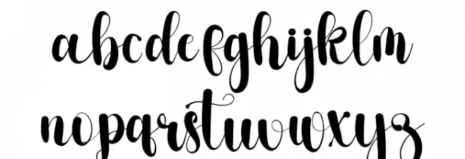 Stelling Spring फ़ॉन्ट लोअरकेस