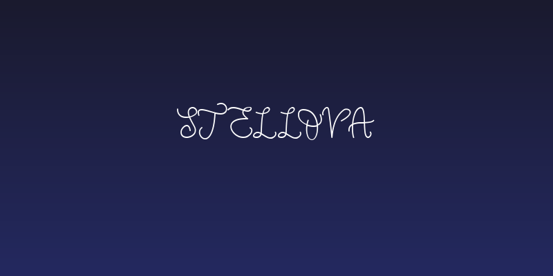 Stellova Social Header