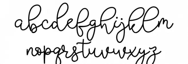 Stellova خط أحرف صغيرة